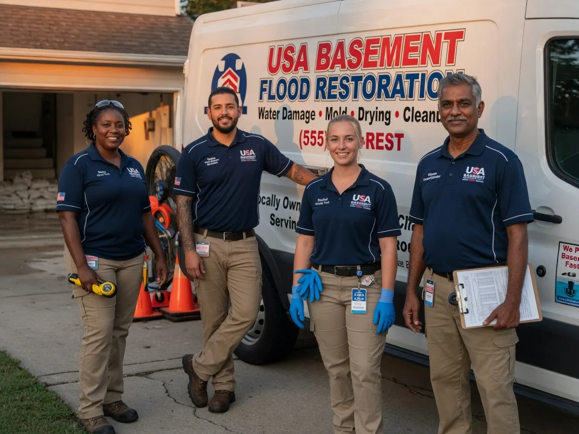 Basement Flood Cleanup company in Hernando, MS